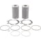 Luber-Finer A/Trans Filter Kit, Od, -3.21 82Mm, Id Top, -1.52 39Mm, Height, -5.97 152Mm, Id Bottom, -Closed LH4582G - alternate 3